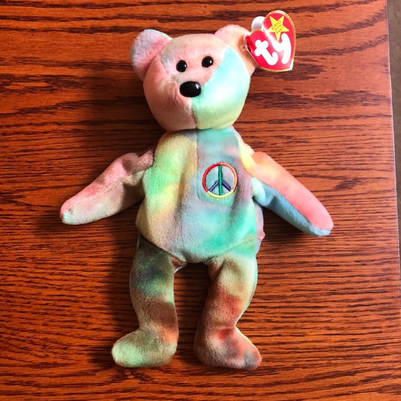 Other - Peace Beanie Baby